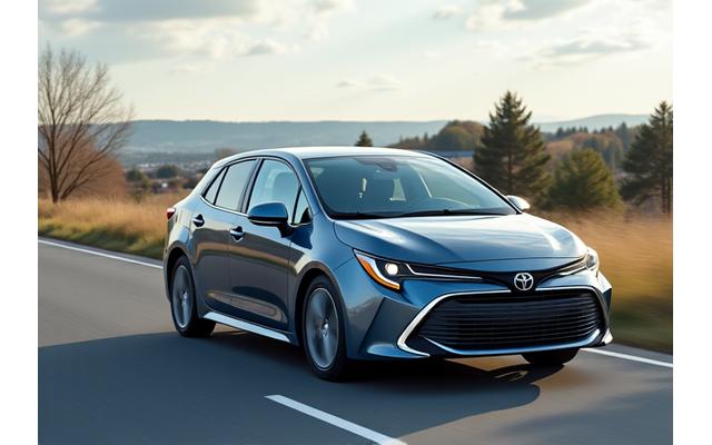 Spacious mid-size sedan for family car rental or business travel in Canada.